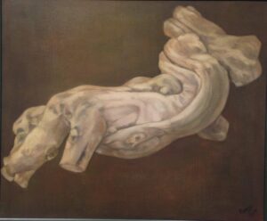 Çıplak Form - IV, 50x60 Cm. Tuv.Üz.Y.Boya