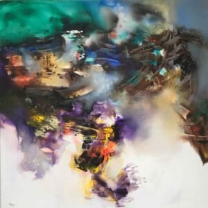 Tuval Üzerine Akrilik - 100x100cm