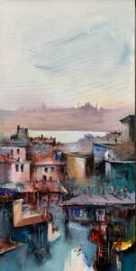 Tuval Üzerine Akrilik - 100x50cm