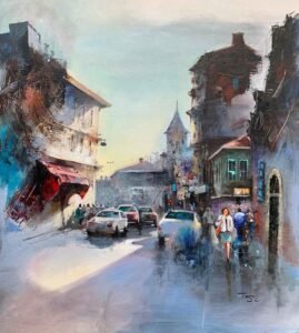 Tuval Üzerine Akrilik - 80x70cm