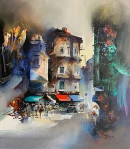 Tuval Üzerine Akrilik - 70x60cm