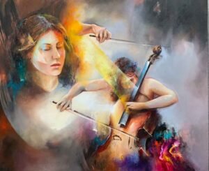 Tuval Üzerine Yağlı Boya - 100x200cm